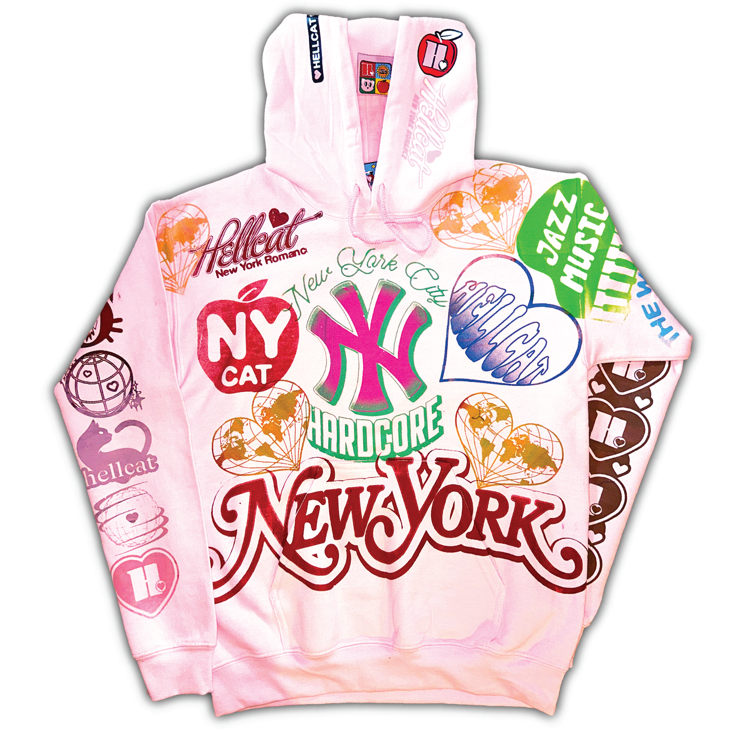 Allover Print Hoodie